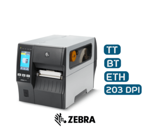 Zebra ZT411, 203 DPI, Ethernet, USB, Bluetooth connectivity, 14"/sec speed