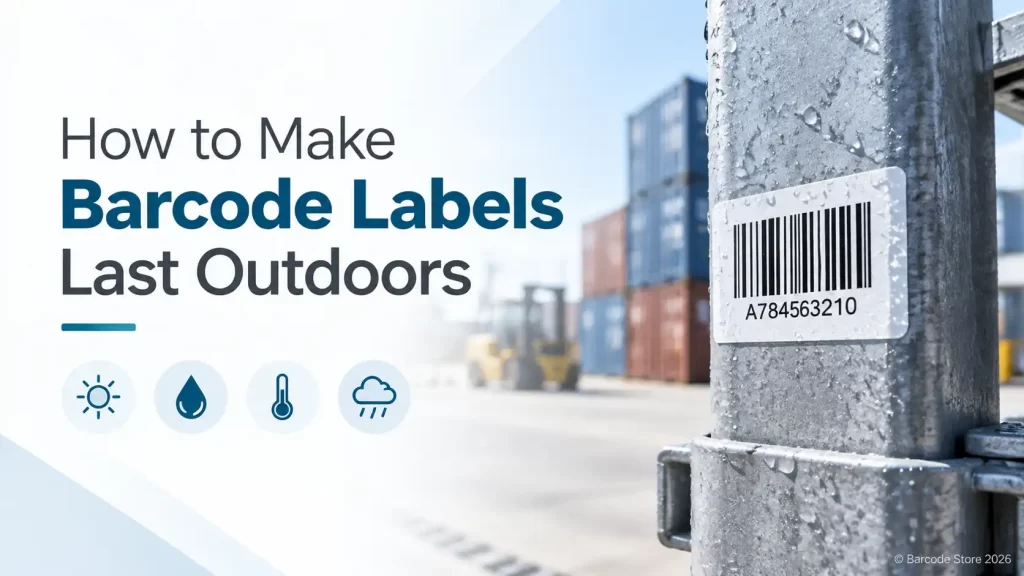 How to Make Outdoor Barcode Labels Last Outdoors